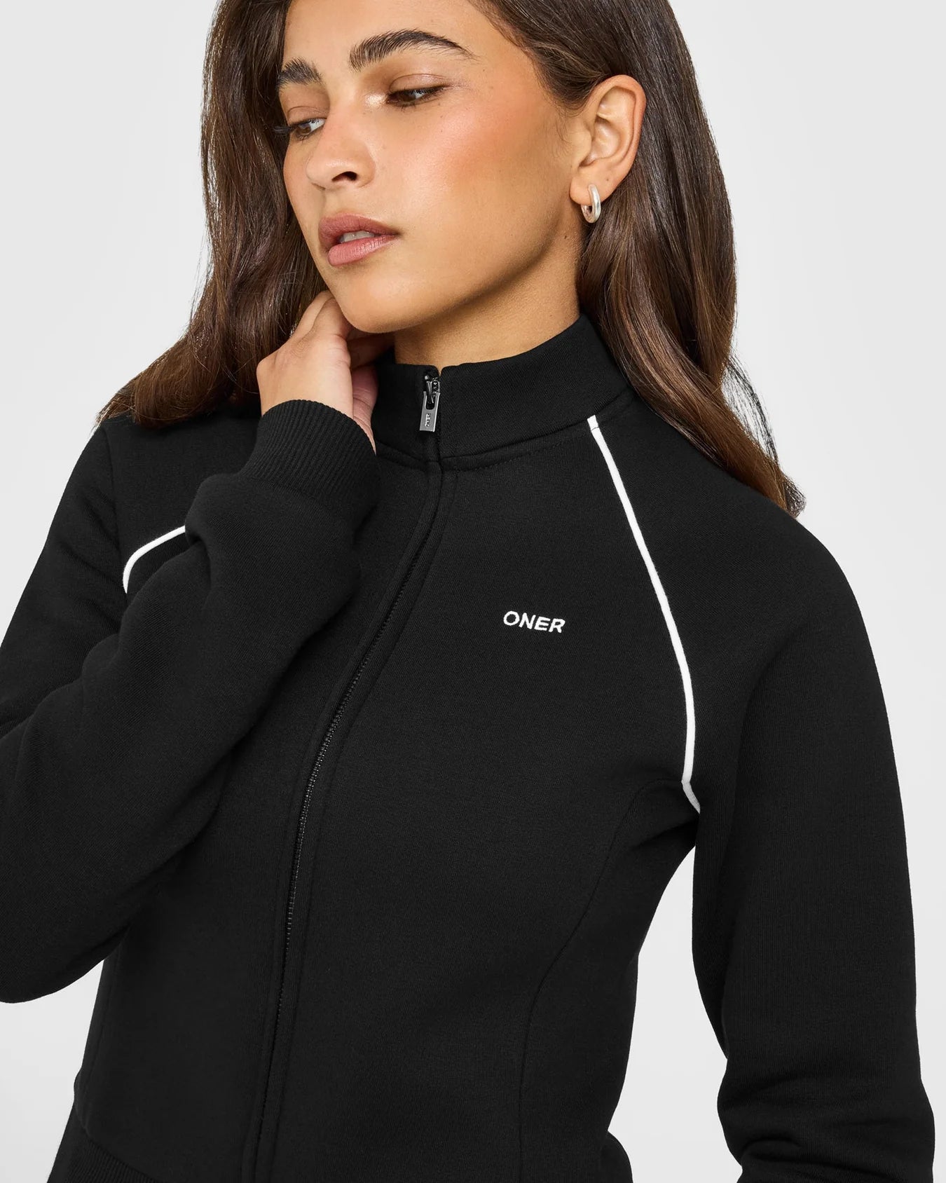 ONER ACTIVE JERSEY TRACKSUIT ZIP THROUGH JACKET