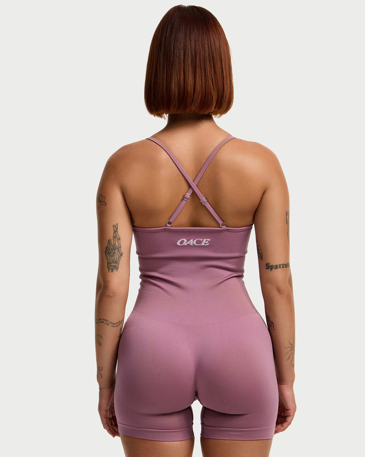 Oace Toned Active Onesie Bodysuit (Short)