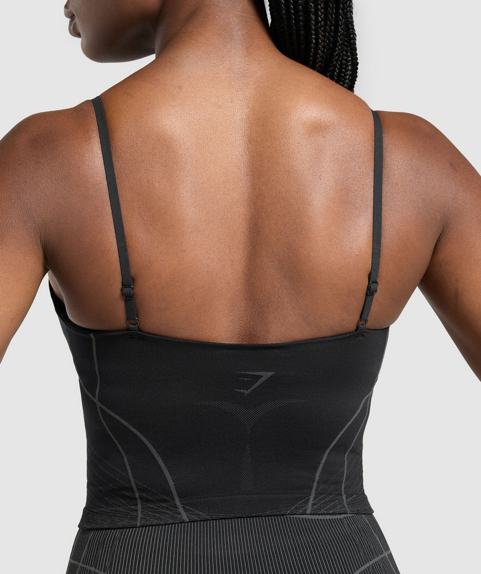 GYMSHARK APEX SEAMLESS MIDI TANK WITH SHELF