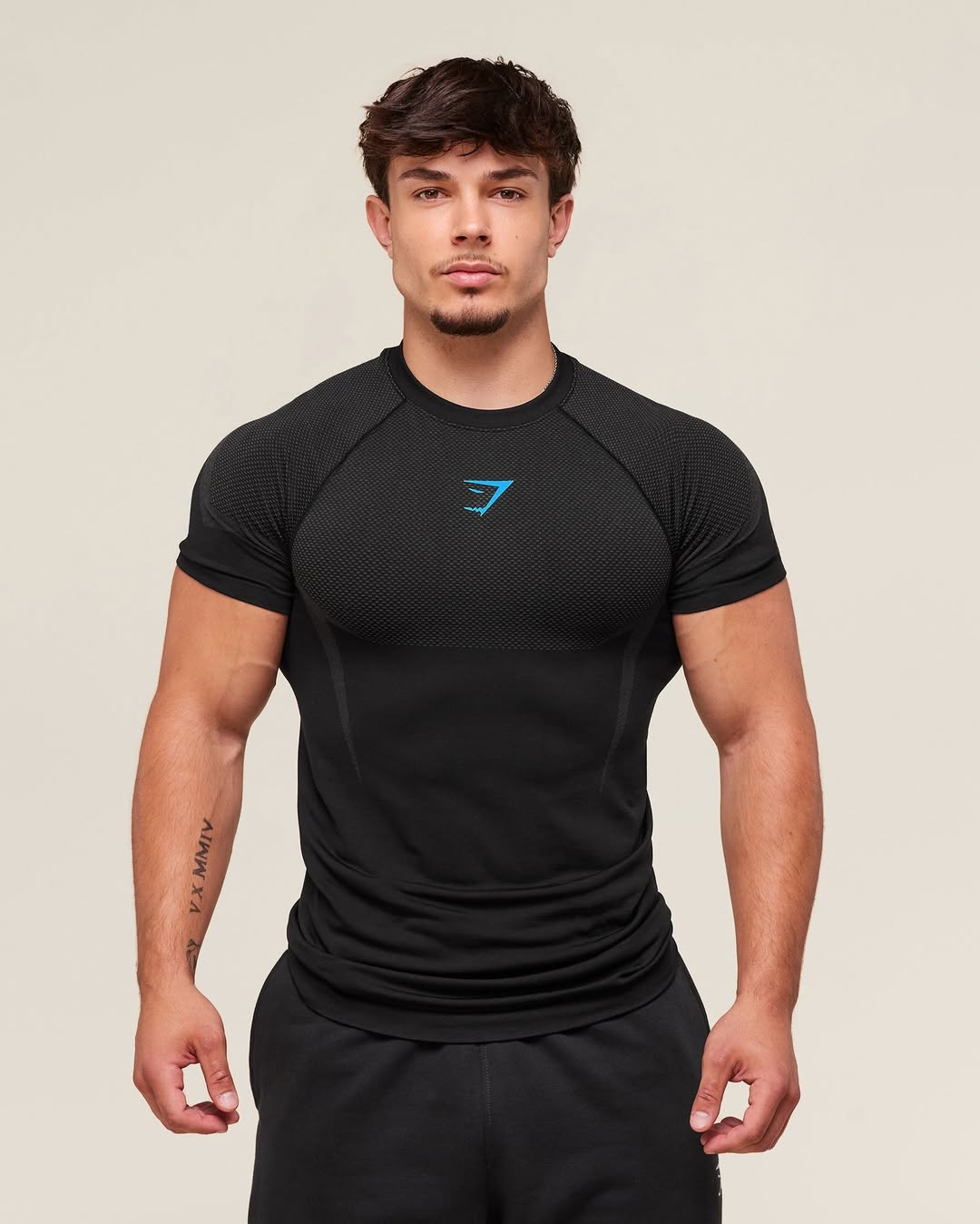 GYMSHARK ONYX 5.0 SEAMLESS T-SHIRT