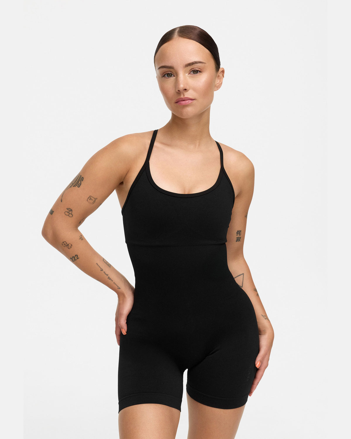 Oace Toned Active Onesie Bodysuit (Short)