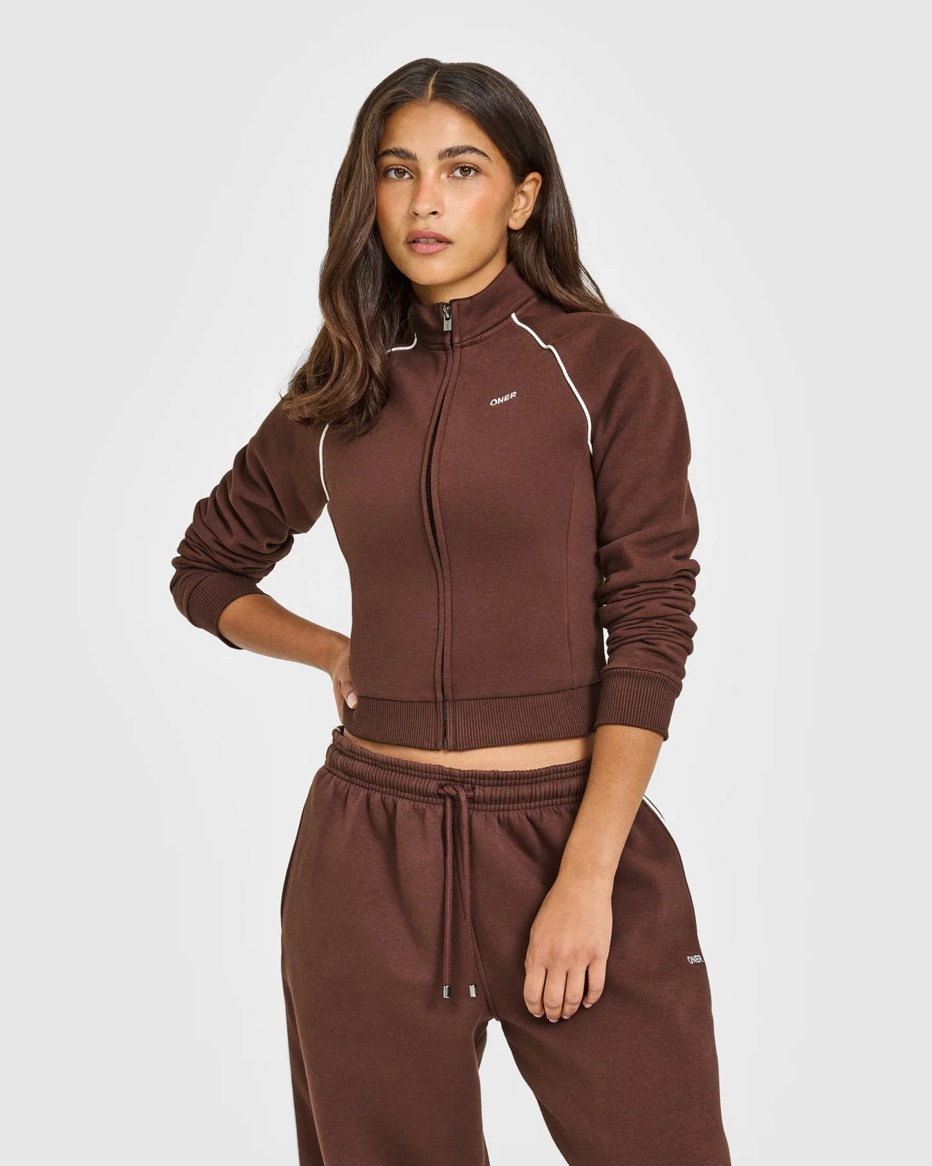 ONER ACTIVE JERSEY TRACKSUIT ZIP THROUGH JACKET