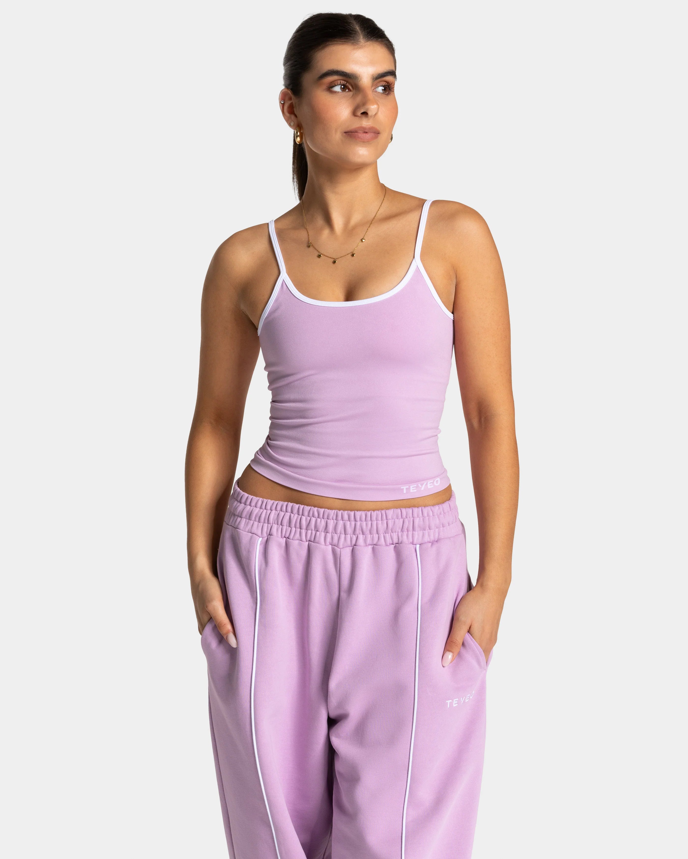 Teveo Contrastline Cami Top