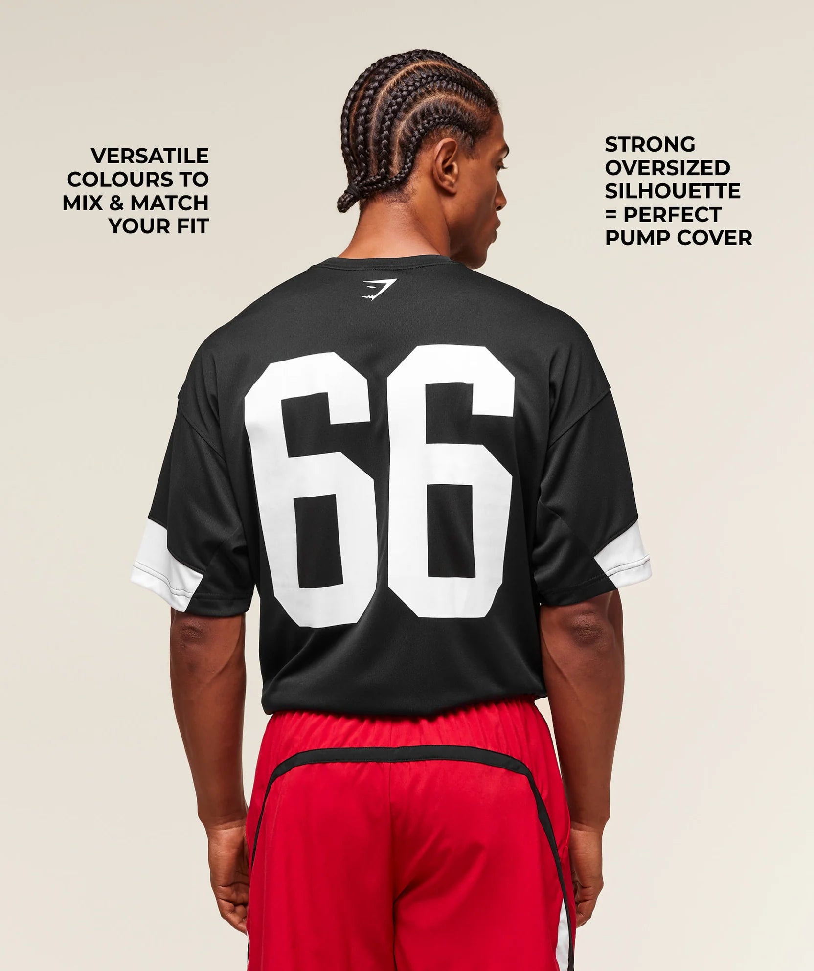 GYMSHARK CAMPUS OVERSIZED T-SHIRT