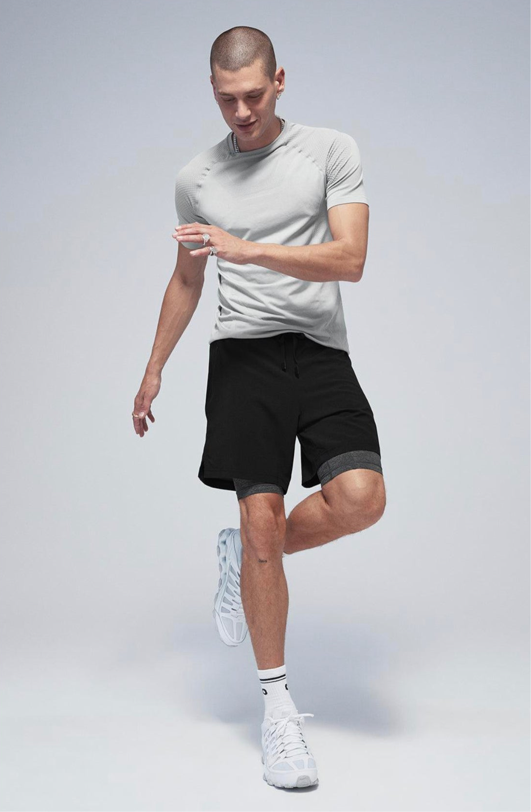 Alo Yoga Men’s Short Sleeves | Amplify Seamless Short Sleeve Tee - Azula sportswear