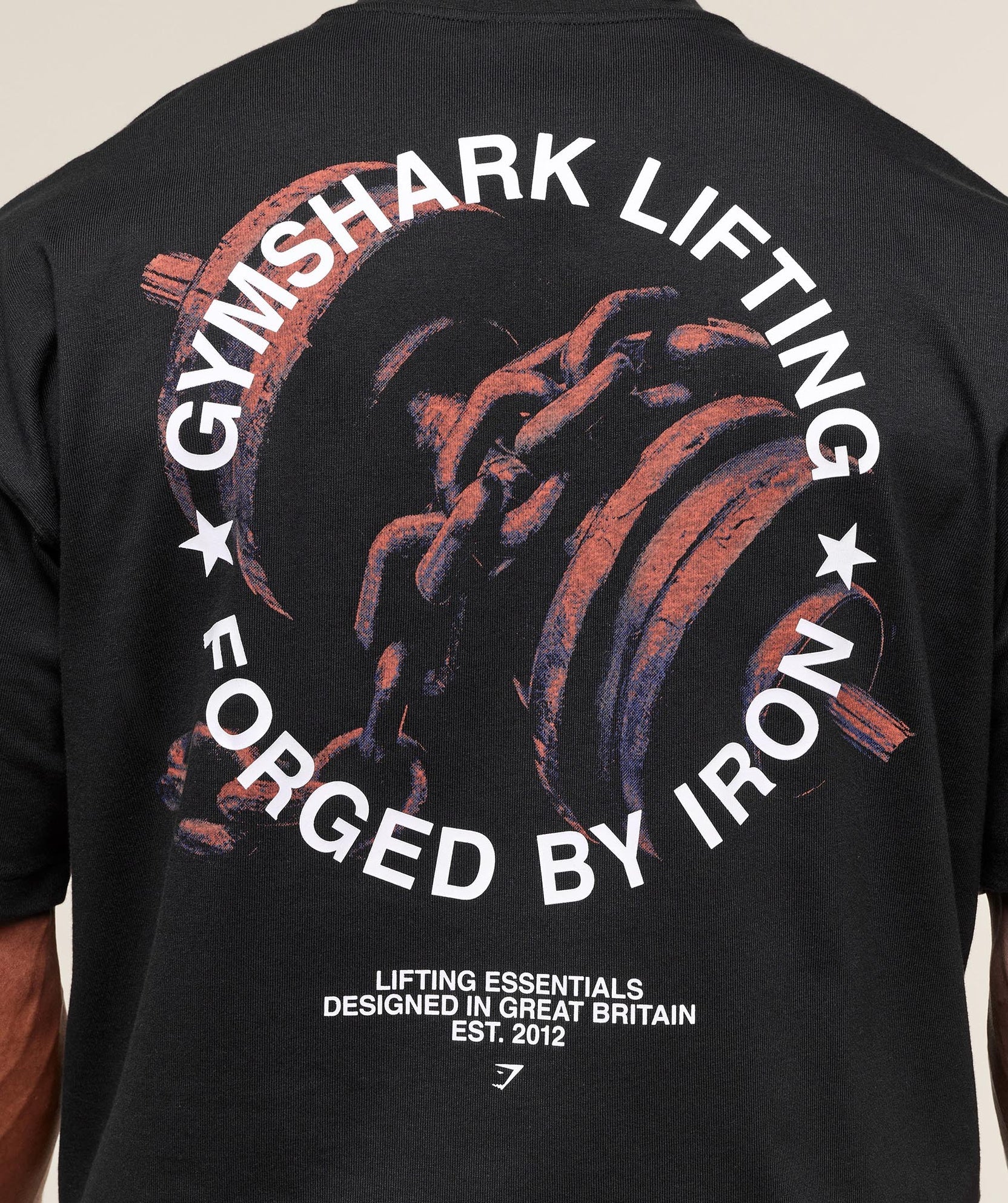 GYMSHARK FORGED BY IRON T-SHIRT
