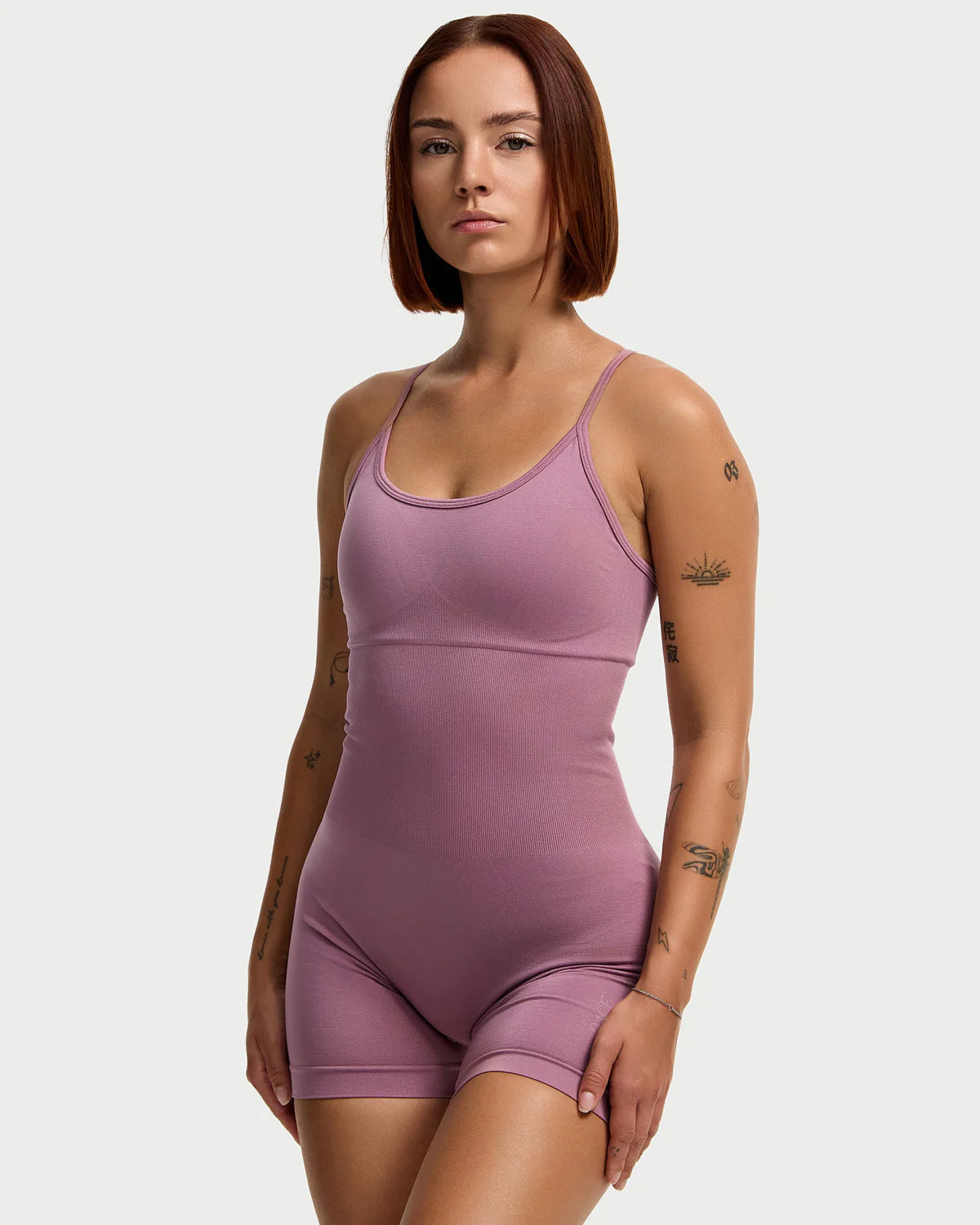 Oace Toned Active Onesie Bodysuit (Short)
