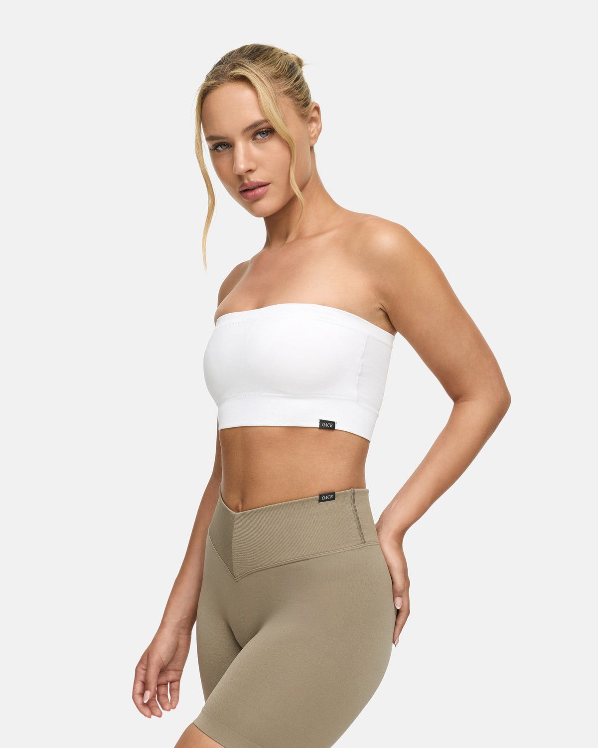 Oace Toned Bandeau Bra