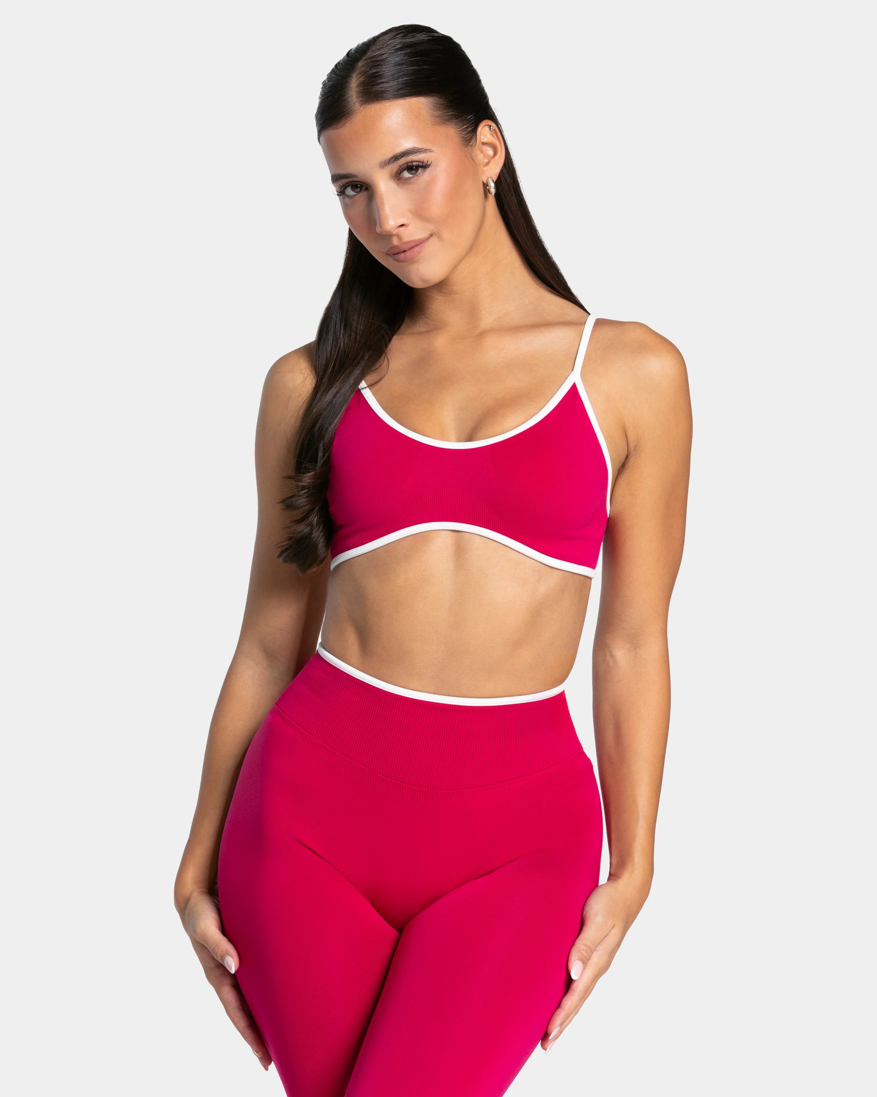 Teveo Contrastline Bra ‘Raspberry’