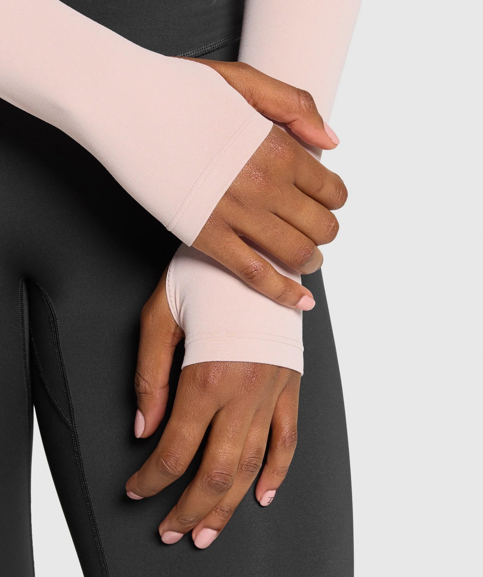 GYMSHARK RUCHED LONG SLEEVE TOP