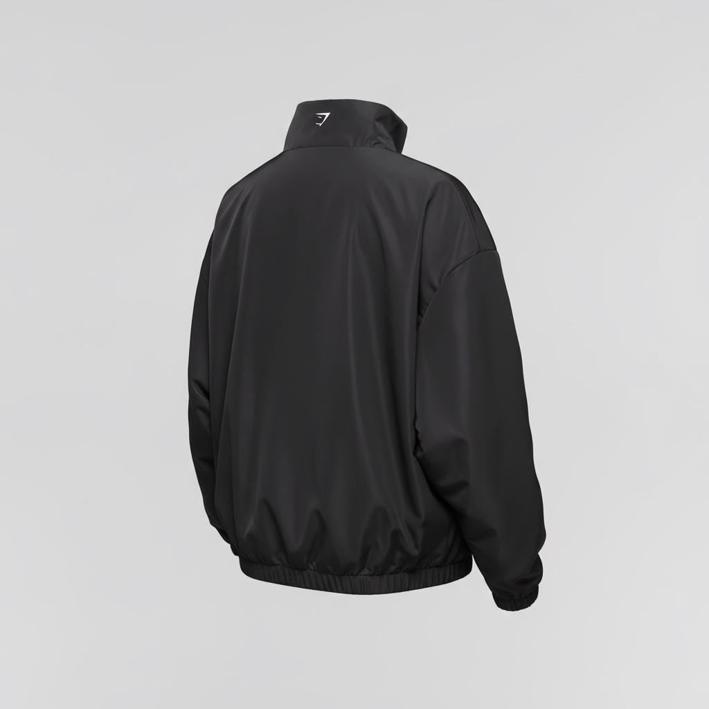 GYMSHARK WORDMARK 1/4 ZIP WOMEN’S TRACK JACKET