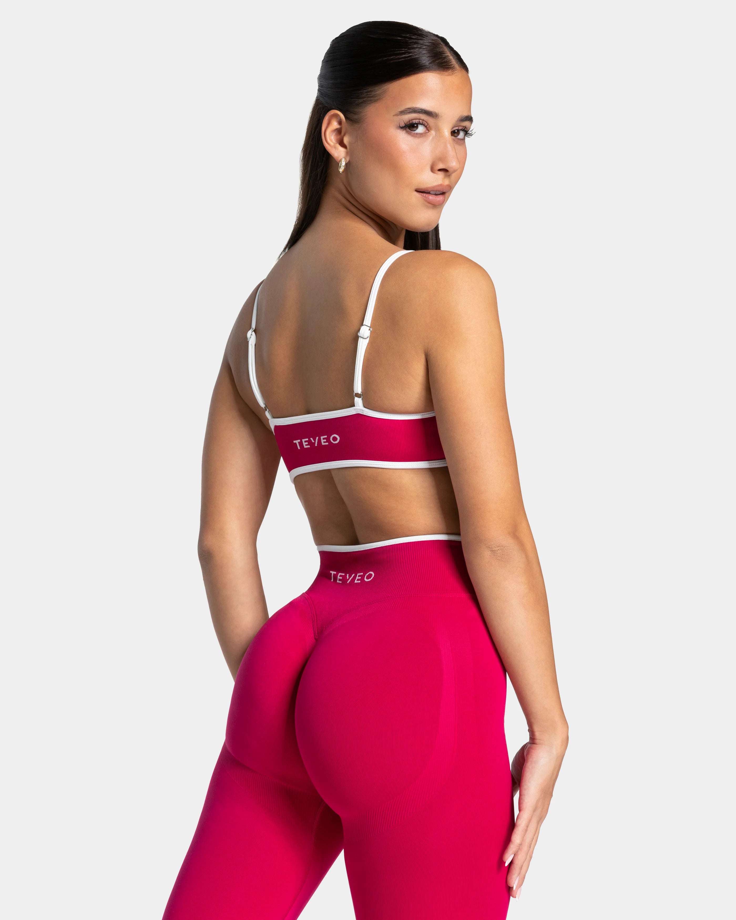 Teveo Contrastline Bra ‘Raspberry’