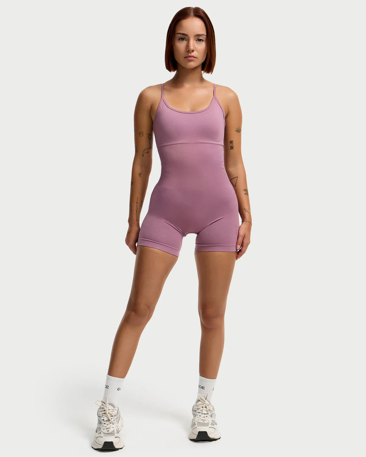 Oace Toned Active Onesie Bodysuit (Short)