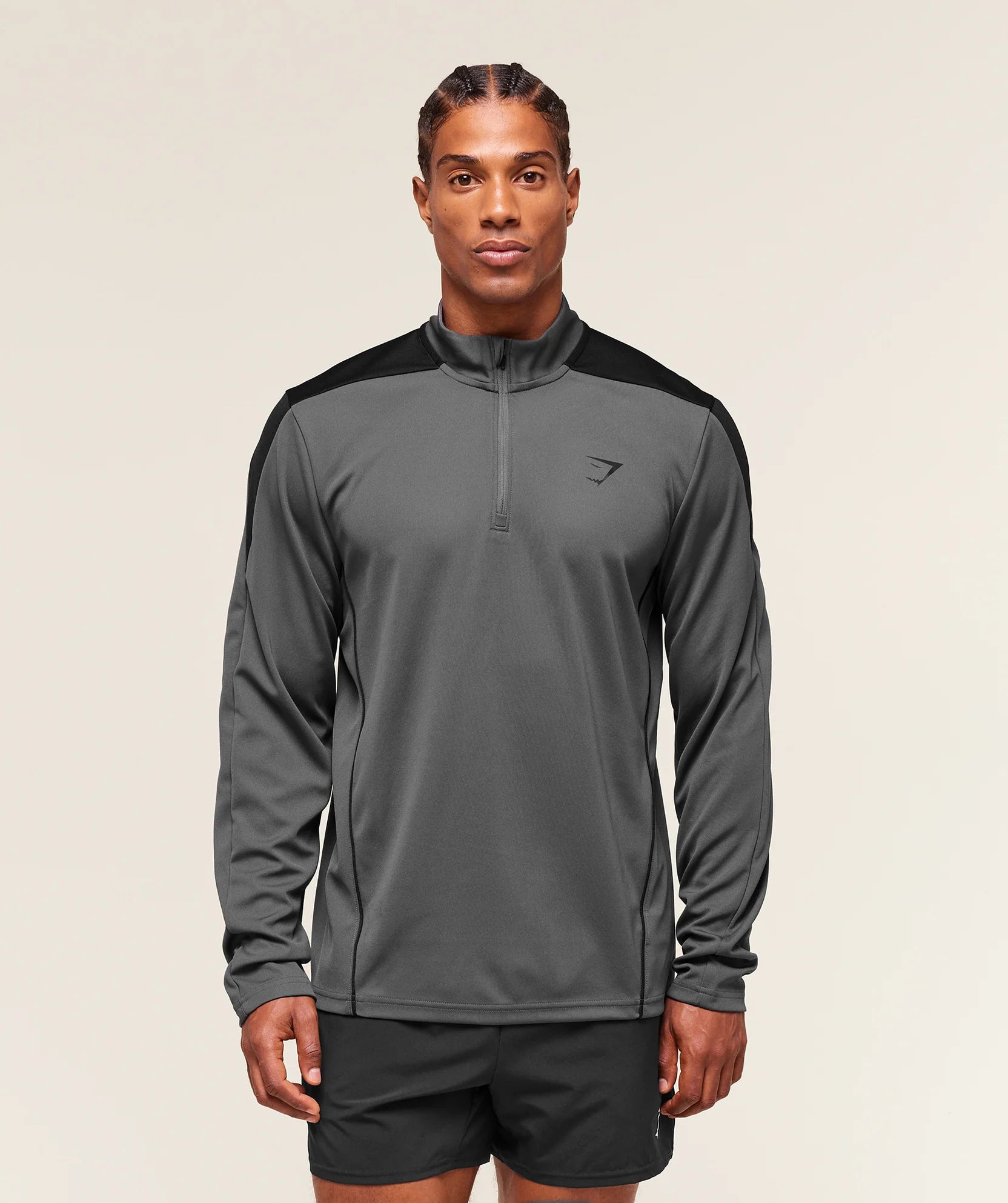 GYMSHARK ARRIVAL BLOCK 1/4 ZIP