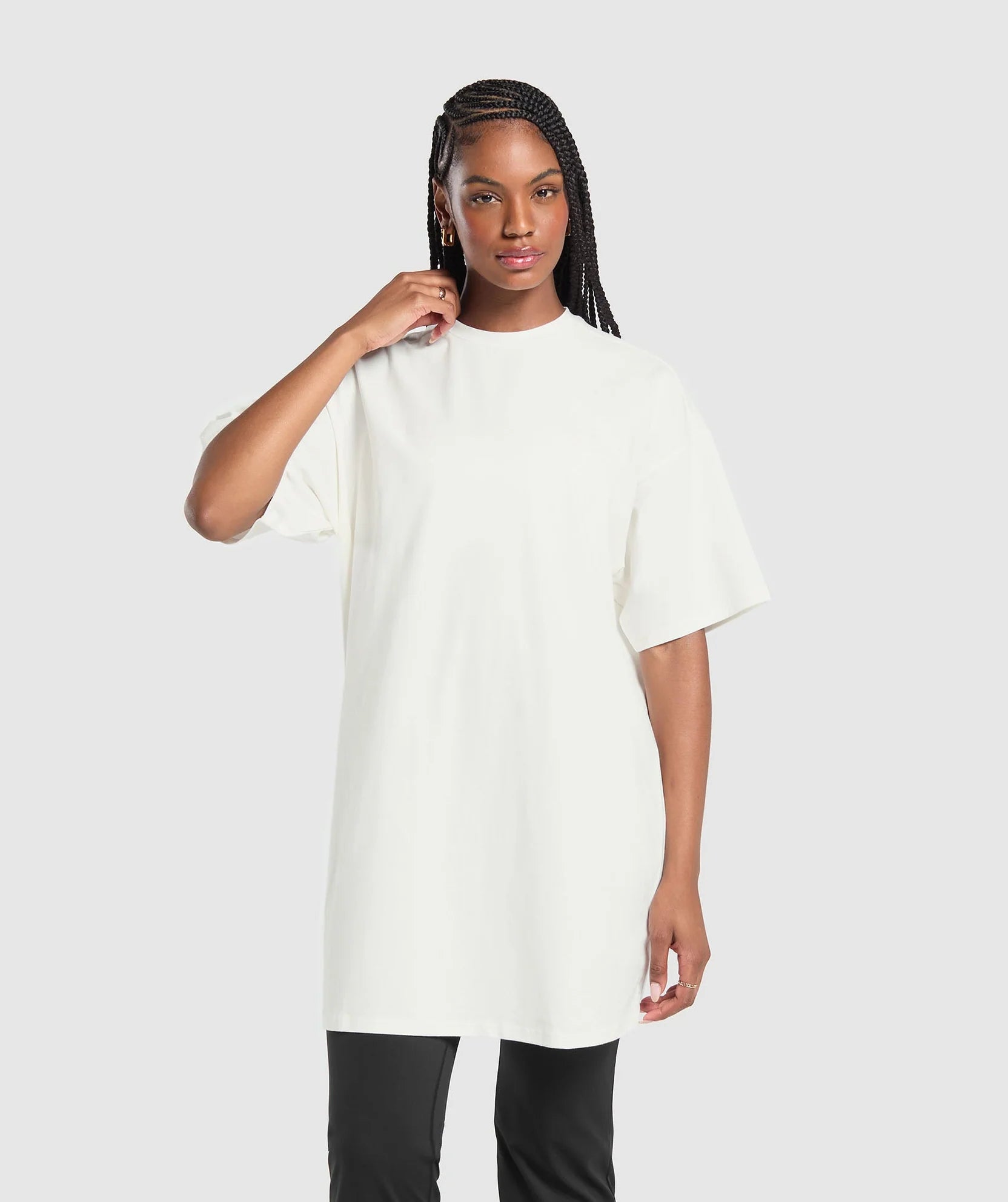 GYMSHARK OVERSIZED T-SHIRT DRESS