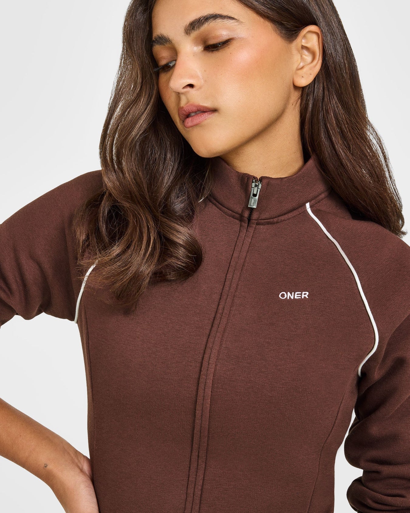ONER ACTIVE JERSEY TRACKSUIT ZIP THROUGH JACKET