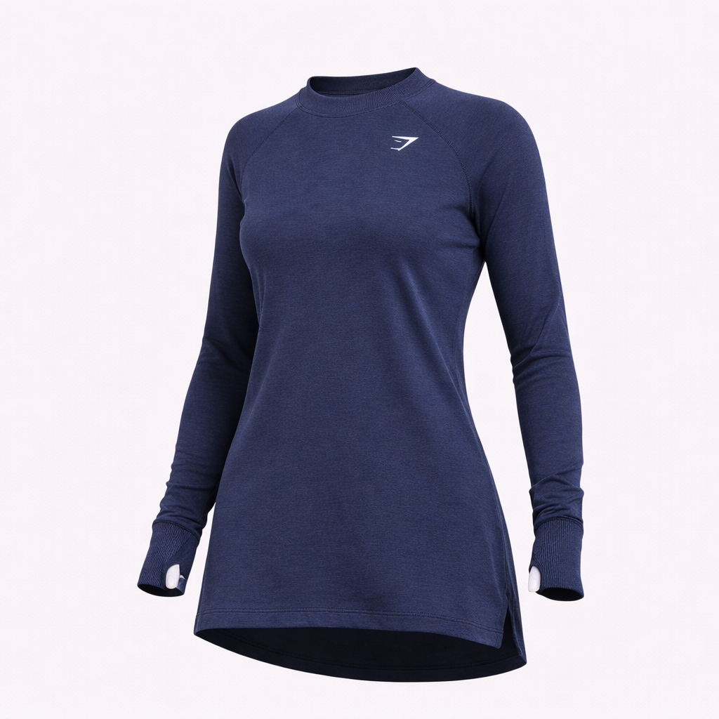 GYMSHARK VITAL LONG LINE TOP