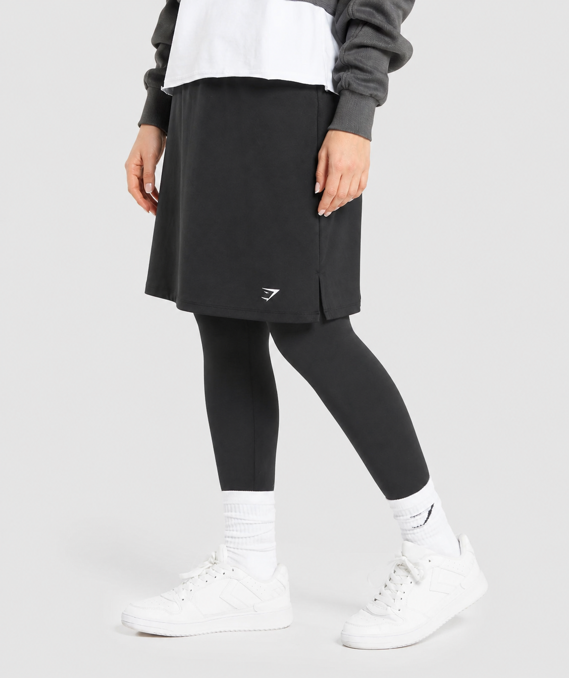 GYMSHARK 2 IN 1 HIGH WAISTED SKIRT LEGGINGS