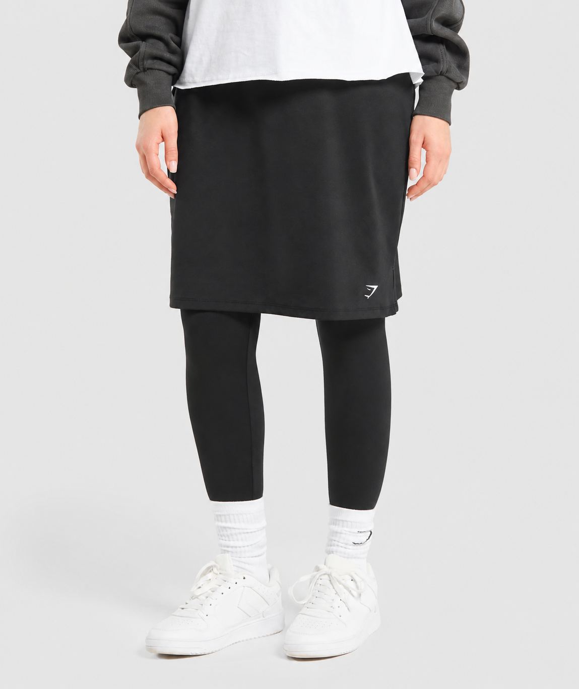 GYMSHARK 2 IN 1 HIGH WAISTED SKIRT LEGGINGS