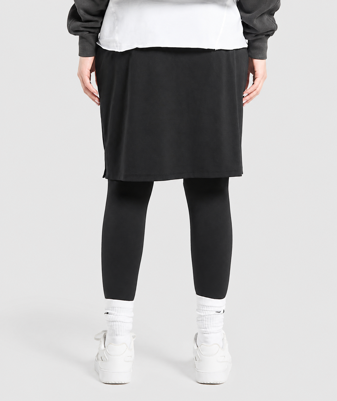GYMSHARK 2 IN 1 HIGH WAISTED SKIRT LEGGINGS