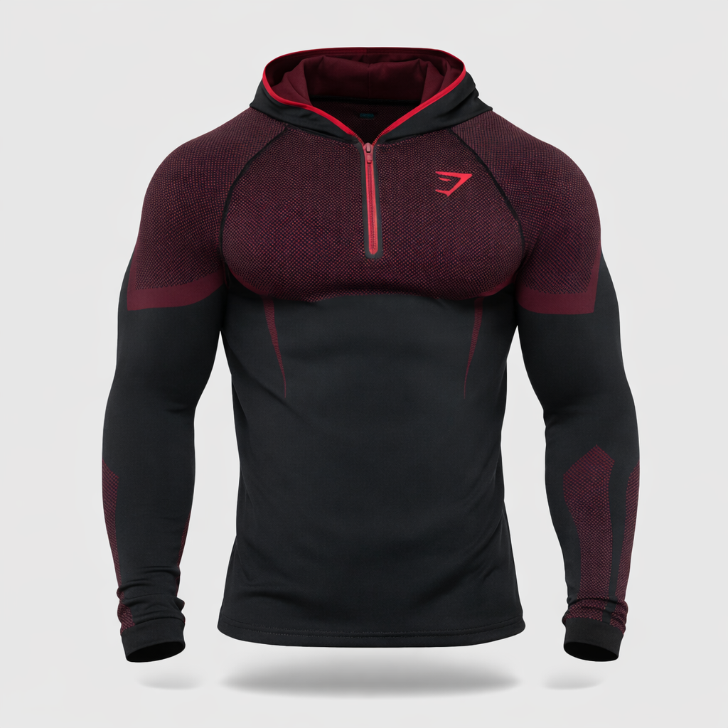 GYMSHARK ONYX 5.0 SEAMLESS HOODIE