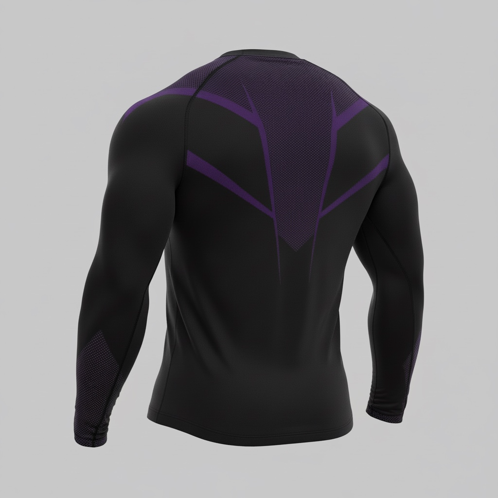 GYMSHARK ONYX 5.0 SEAMLESS LONG SLEEVE T-SHIRT