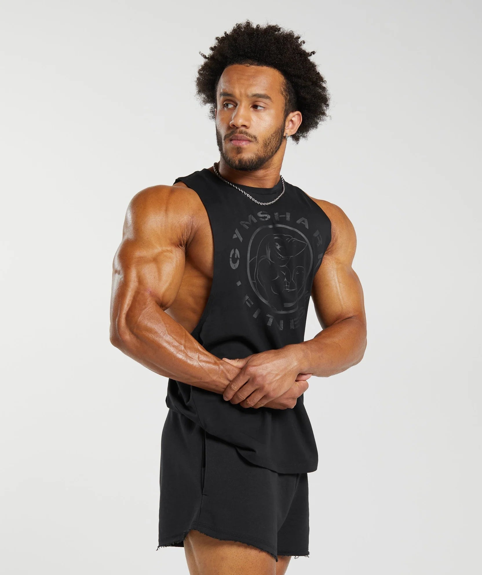 GYMSHARK LEGACY DROP ARM TANK