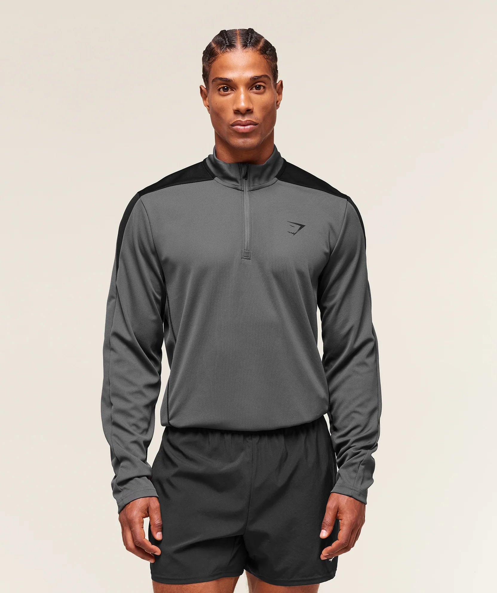 GYMSHARK ARRIVAL BLOCK 1/4 ZIP