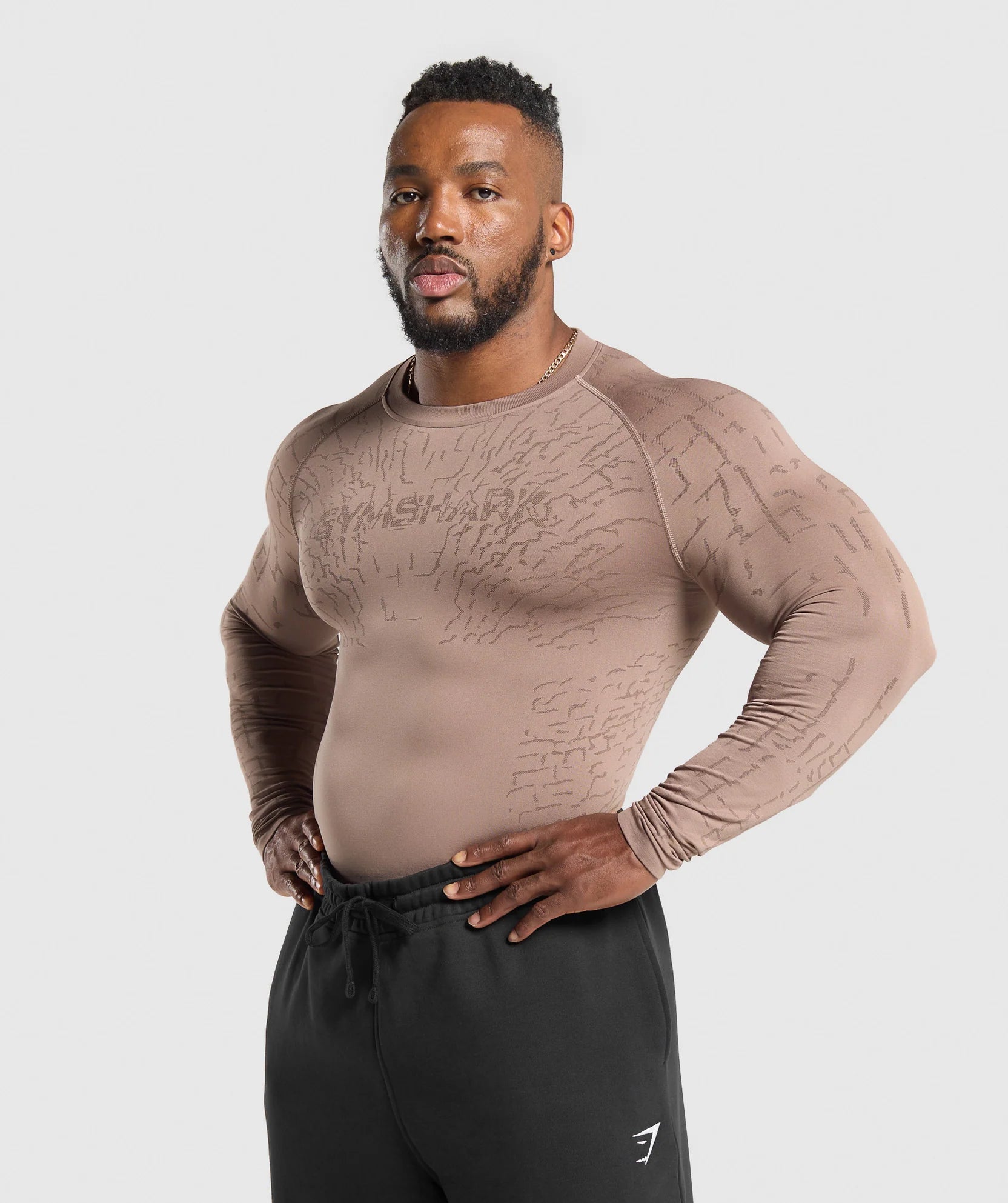 GYMSHARK TECTONIC LONG SLEEVE T-SHIRT