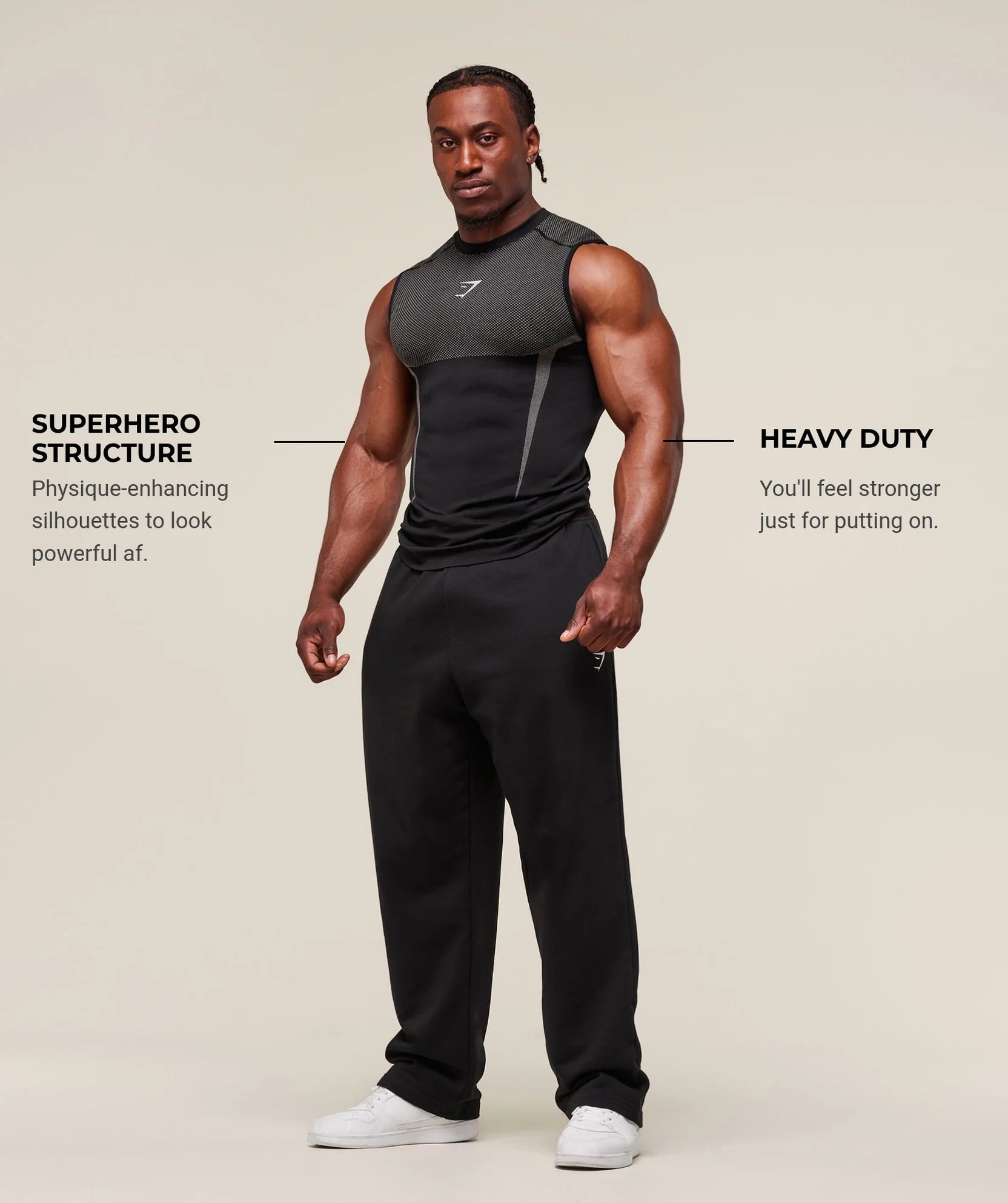 GYMSHARK ONYX 5.0 TANK