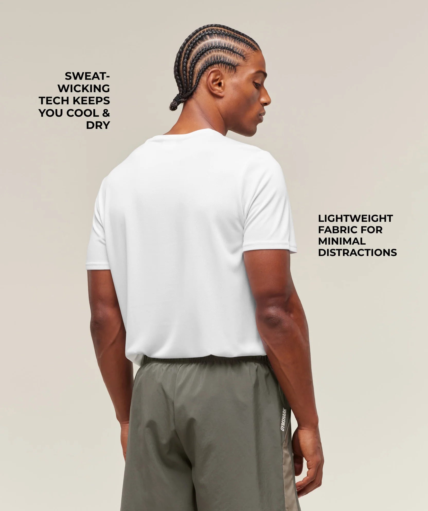 GYMSHARK ARRIVAL REGULAR FIT T-SHIRT