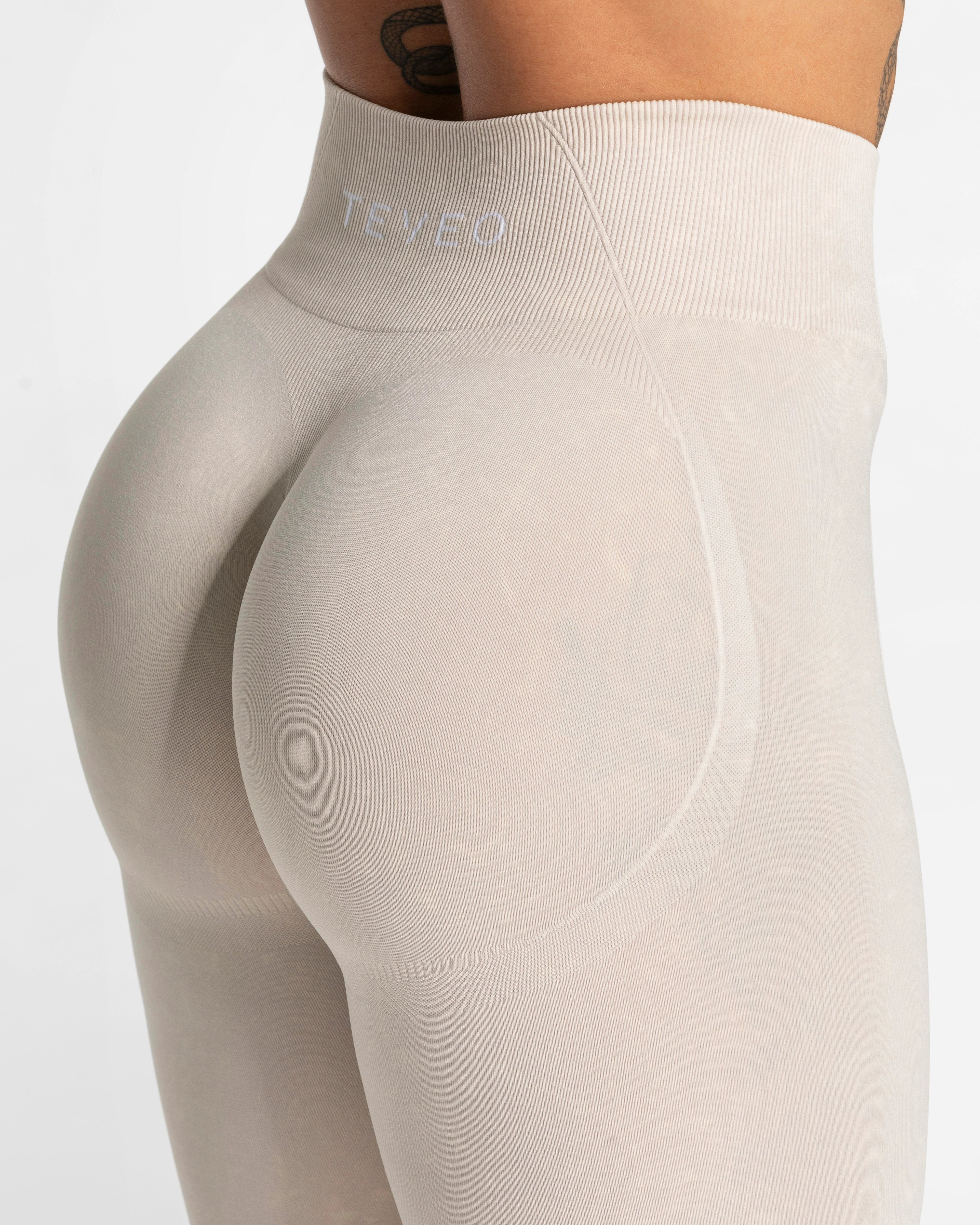 TEVEO Acid Covert Scrunch Leggings ‘‘Sand’