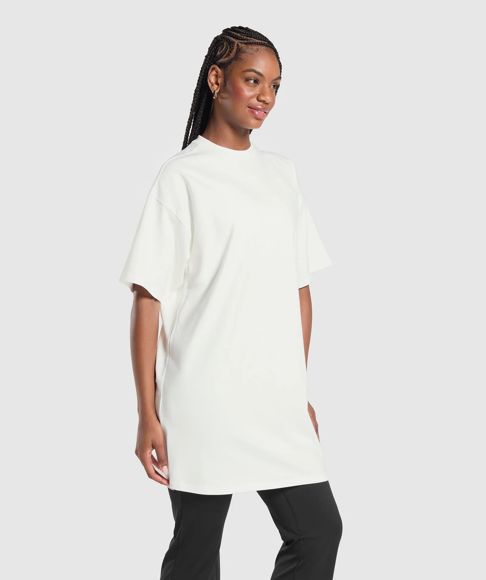 GYMSHARK OVERSIZED T-SHIRT DRESS