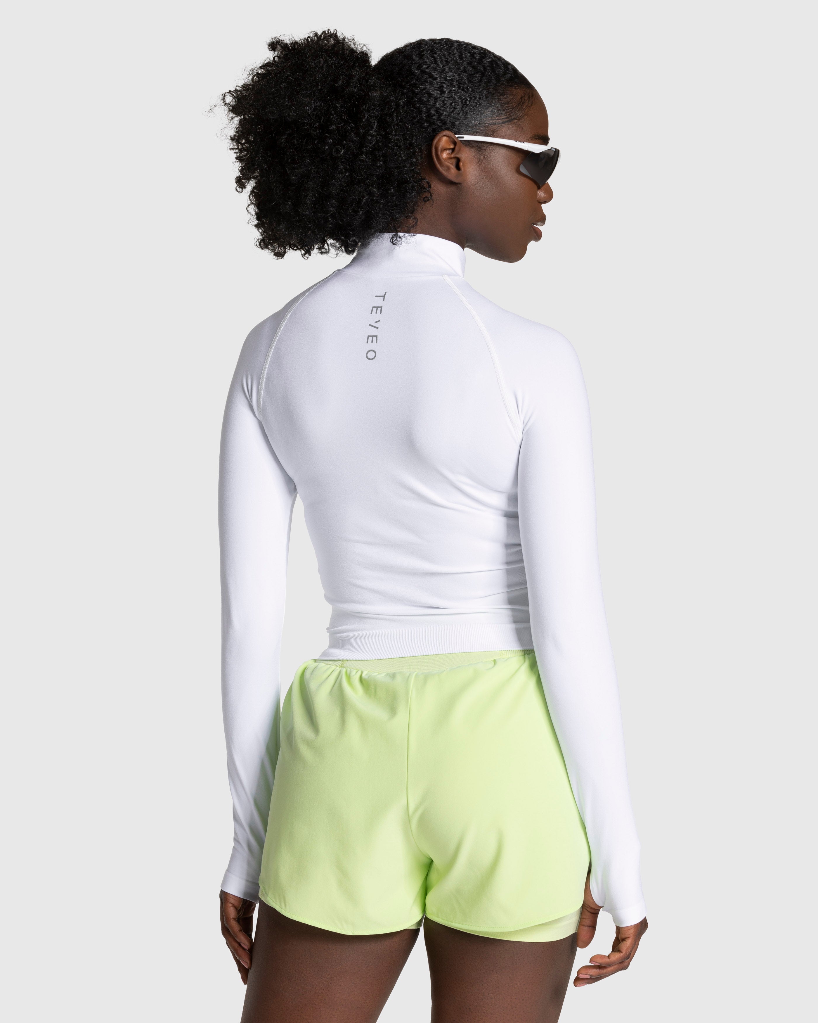 Teveo END Running Half Zip ‘White
