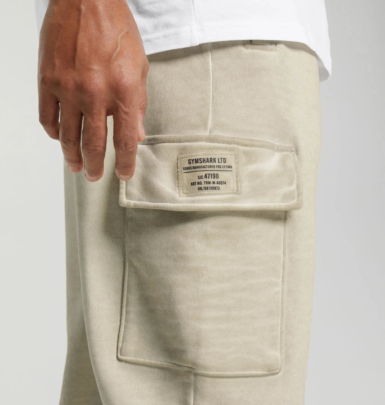 GYMSHARK HEAVYWEIGHT WASHED CARGO JOGGERS