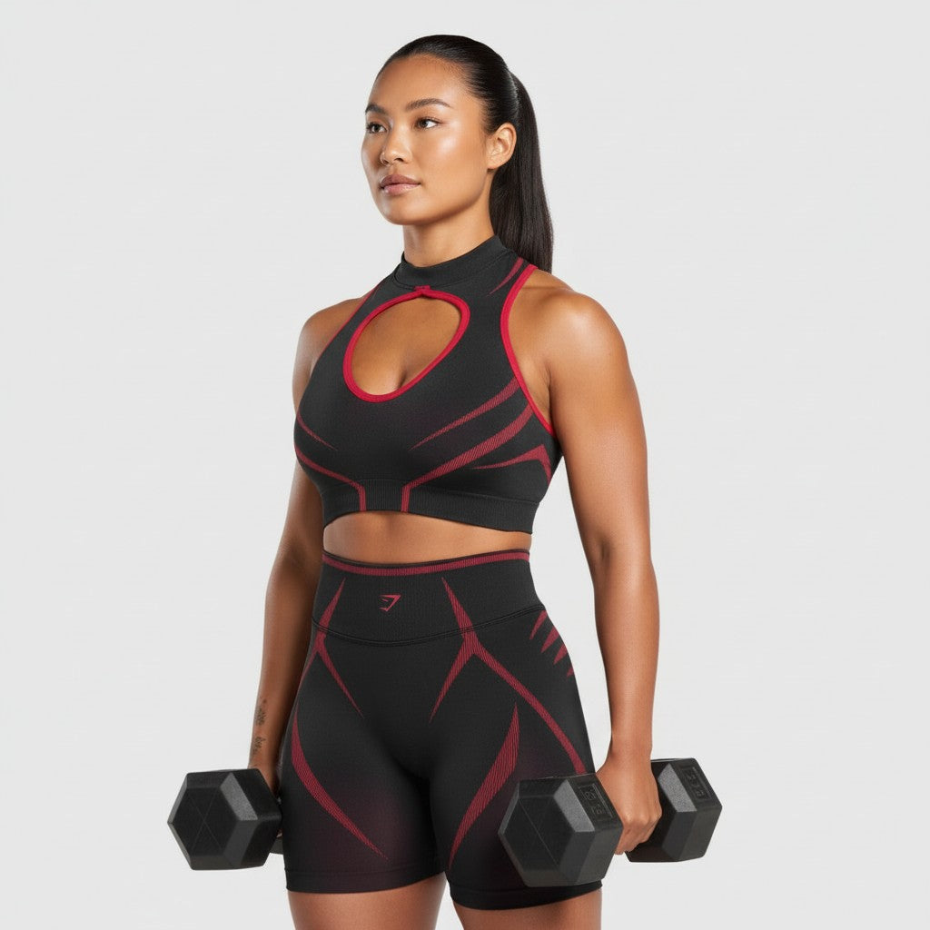 GYMSHARK APEX LIFT SEAMLESS CROP TOP