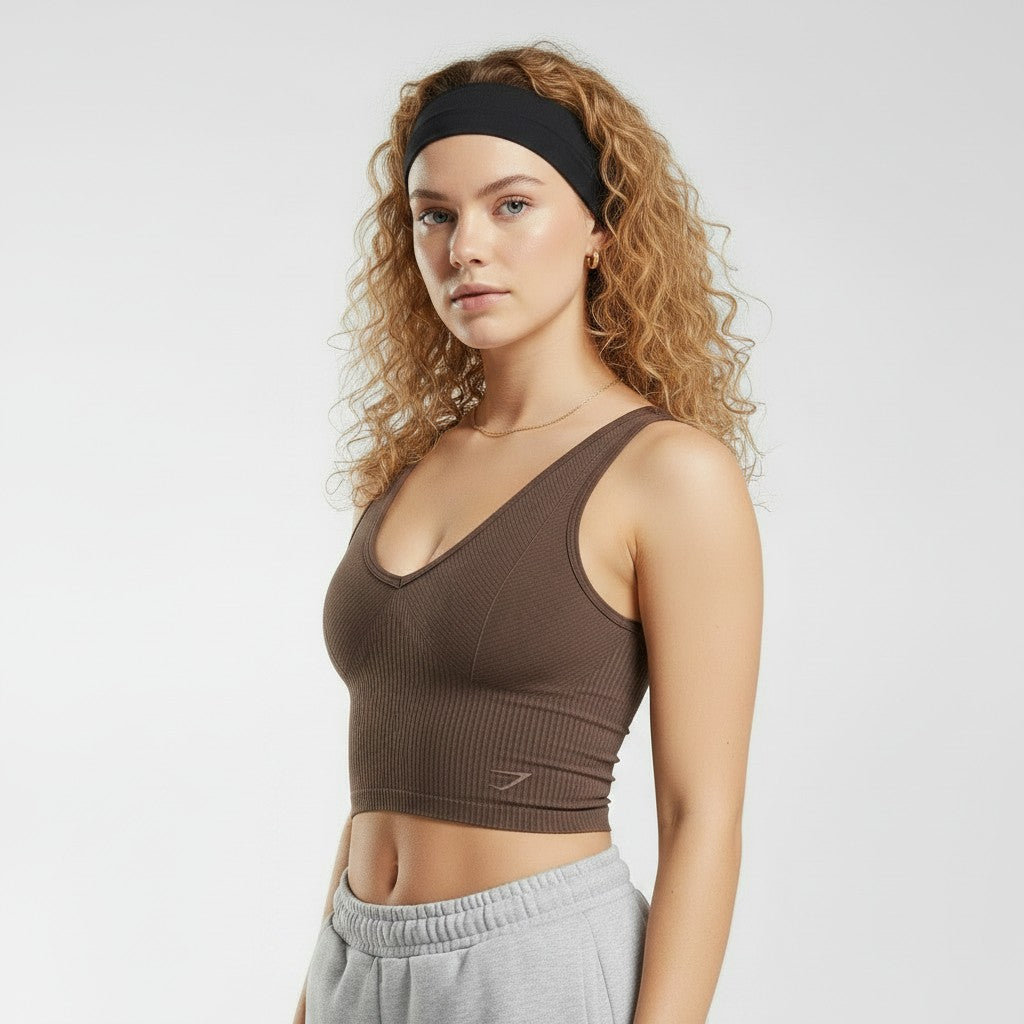 GYMSHARK REST DAY SEAMLESS MIDI TANK