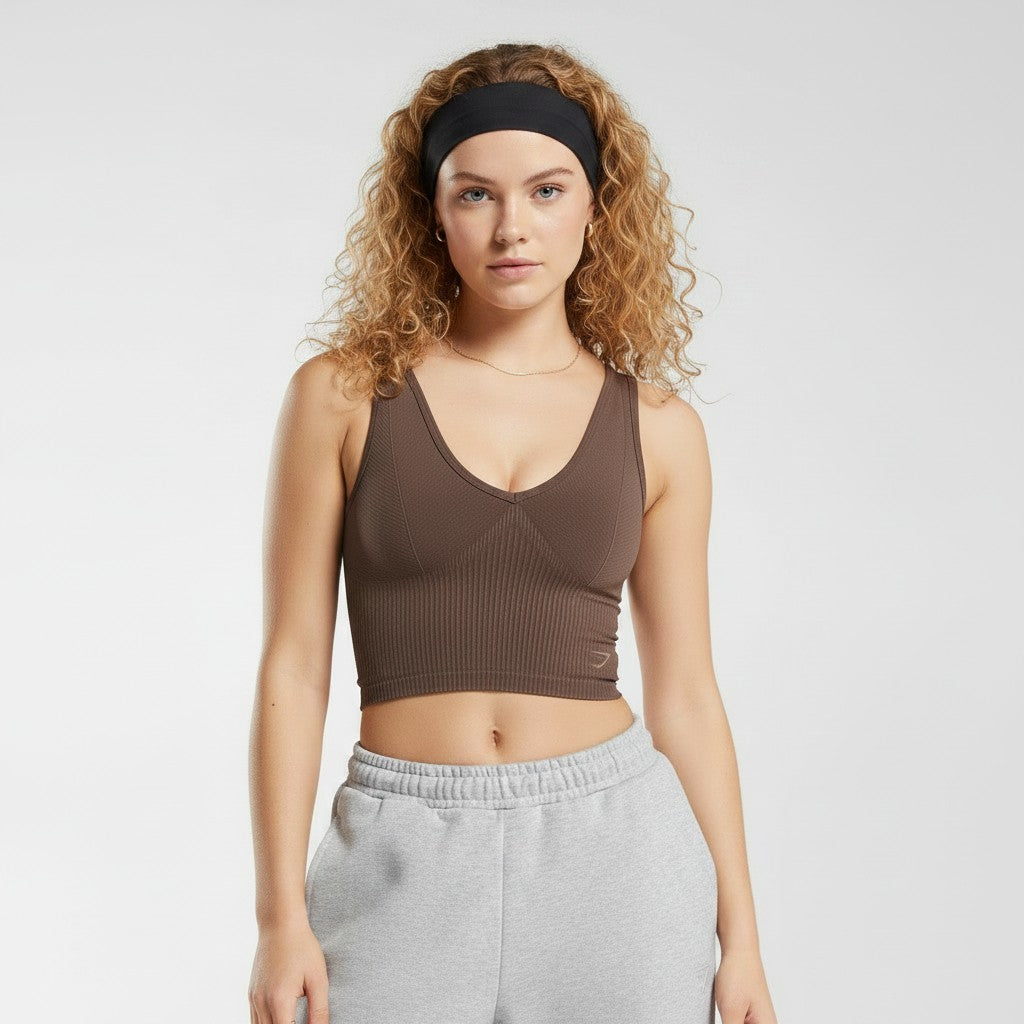 GYMSHARK REST DAY SEAMLESS MIDI TANK