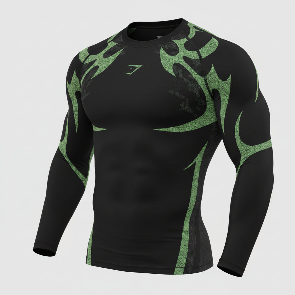 GYMSHARK STORM SEAMLESS LONG SLEEVE T-SHIRT