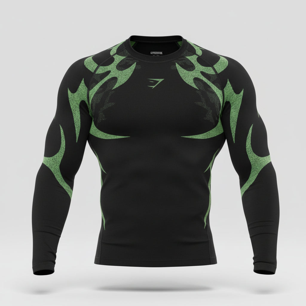 GYMSHARK STORM SEAMLESS LONG SLEEVE T-SHIRT