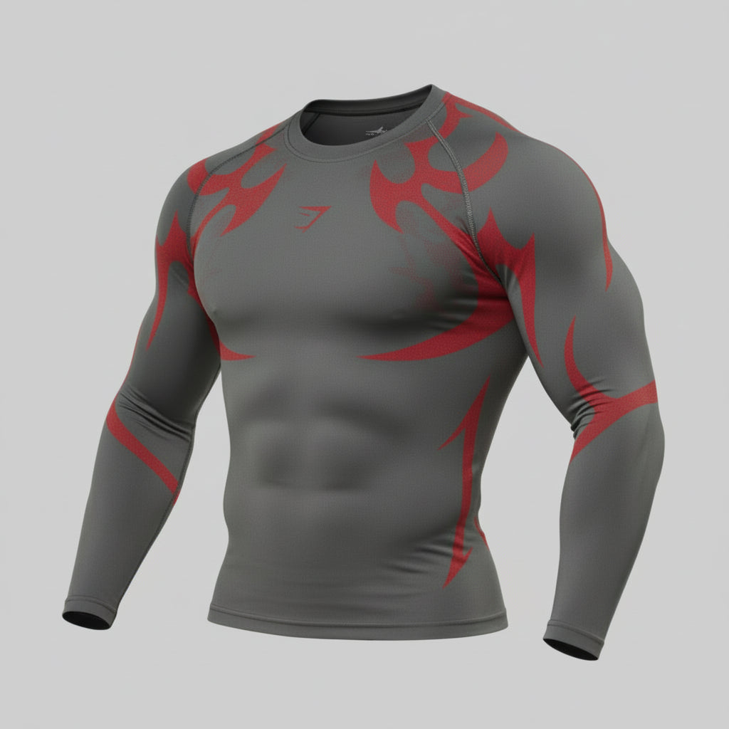 GYMSHARK STORM SEAMLESS LONG SLEEVE T-SHIRT