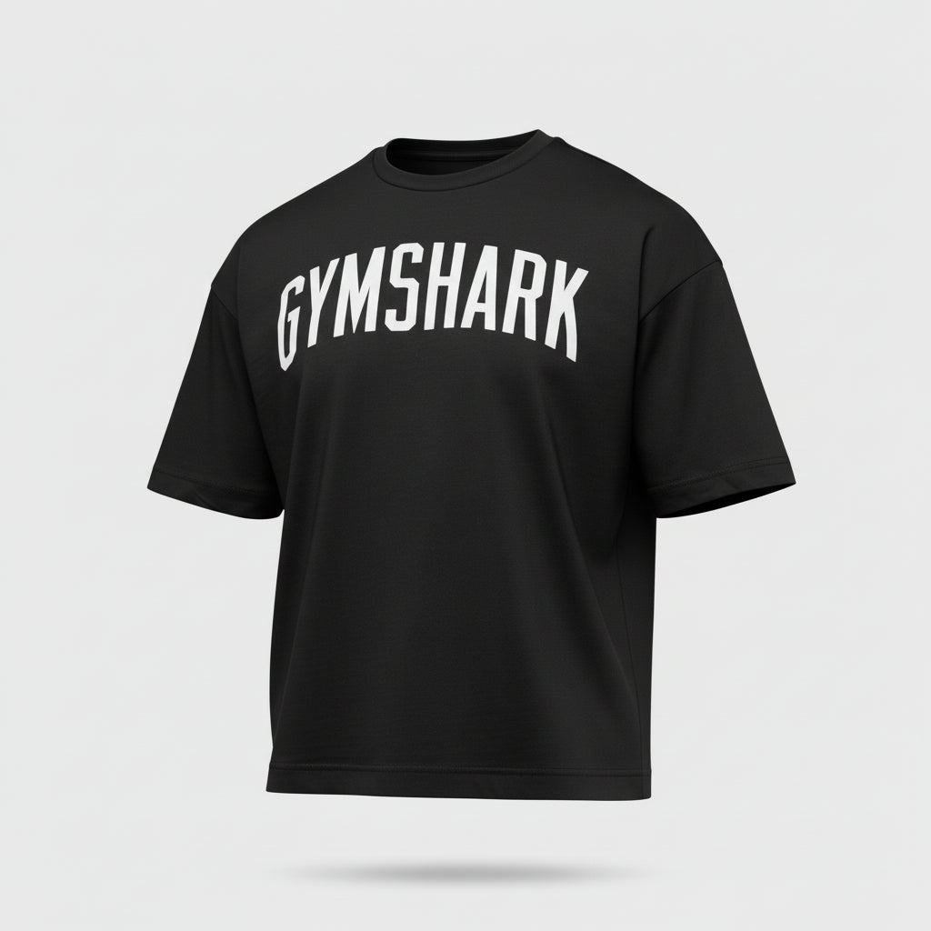 GYMSHARK WORN GRAPHIC T-SHIRT