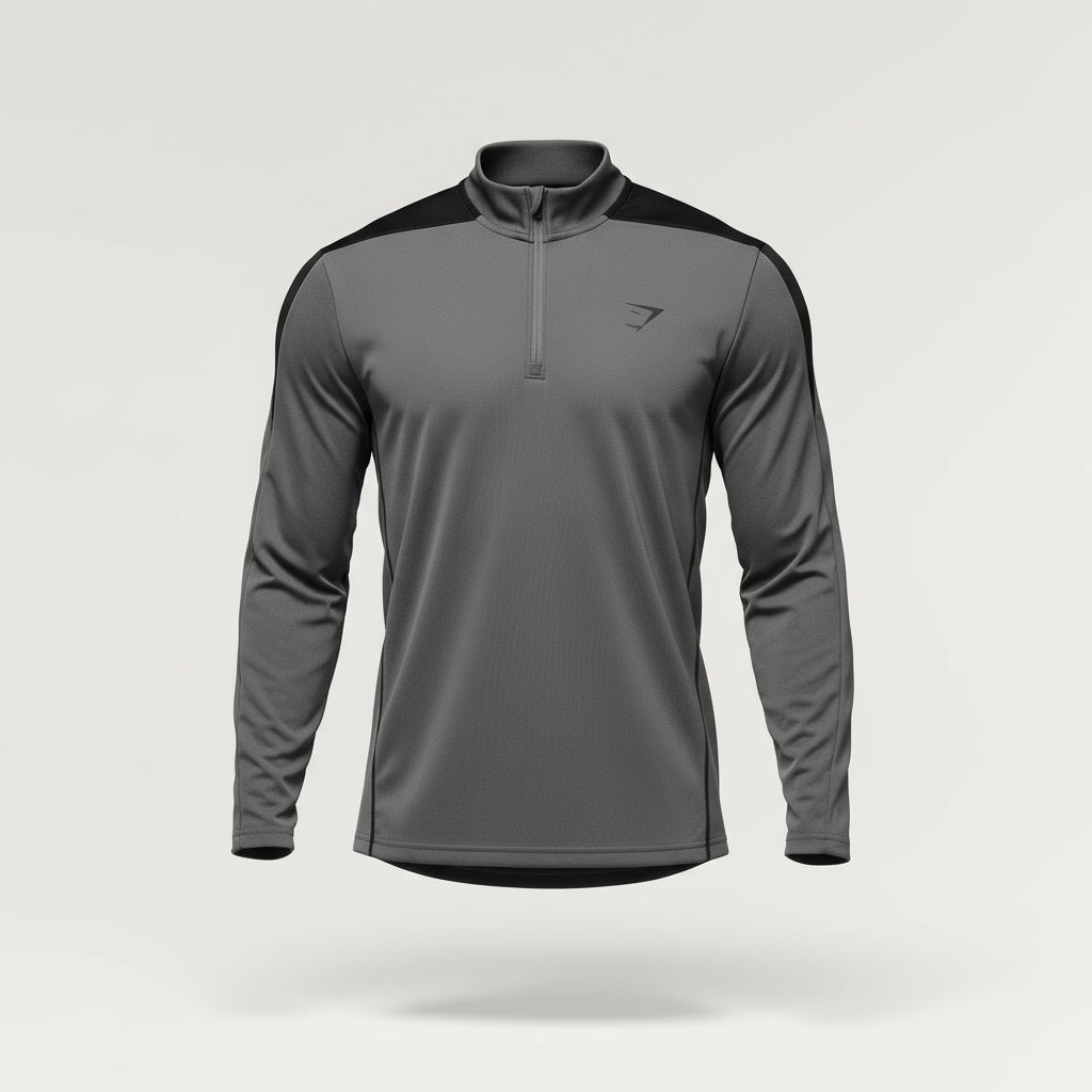 GYMSHARK ARRIVAL BLOCK 1/4 ZIP