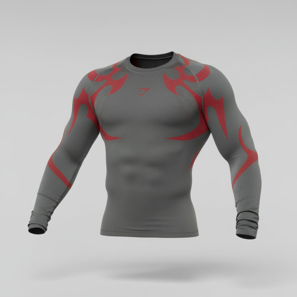 GYMSHARK STORM SEAMLESS LONG SLEEVE T-SHIRT