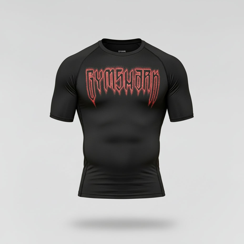 GYMSHARK GRUNGE BASELAYER T-SHIRT