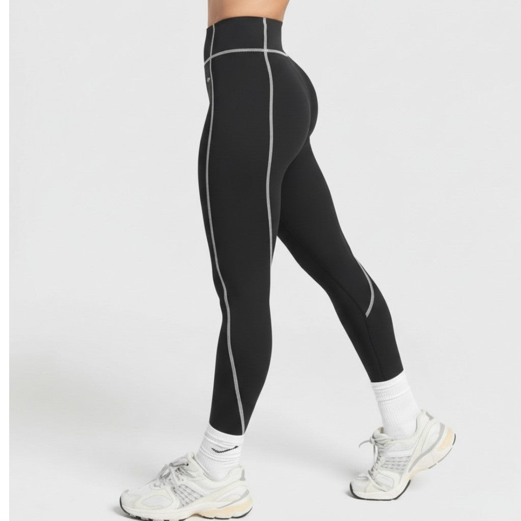 GYMSHARK RETRO CONTRAST STITCH LEGGINGS
