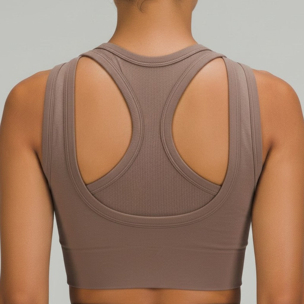 GYMSHARK RIBBED COTTON SEAMLESS BODY FIT TANK