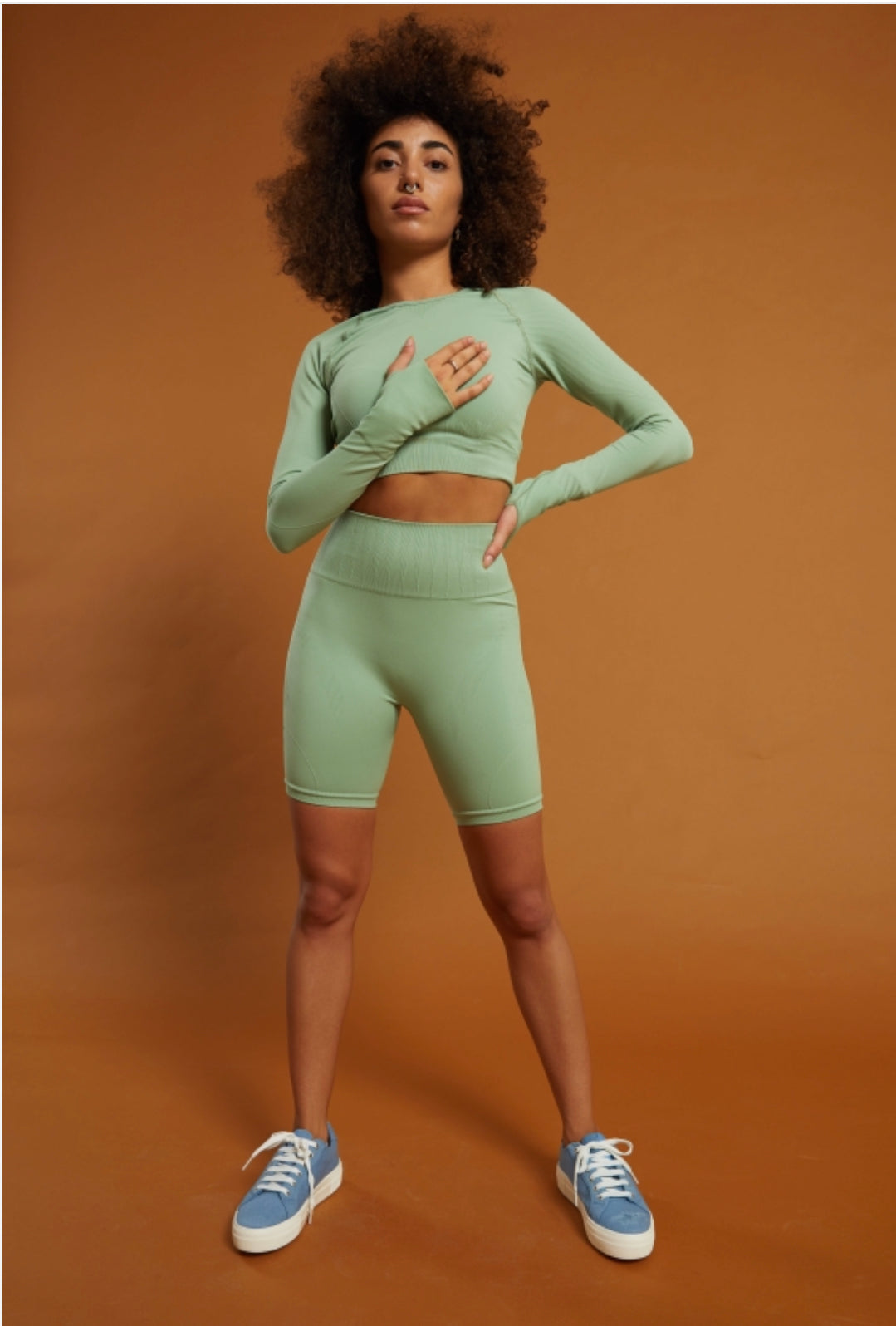 Woofgym Seamless CYCLING Short MINT