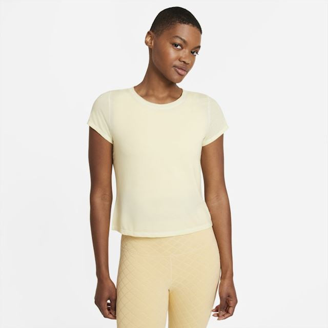 NIKE Crop shirt with Dri-FIT technology for training
