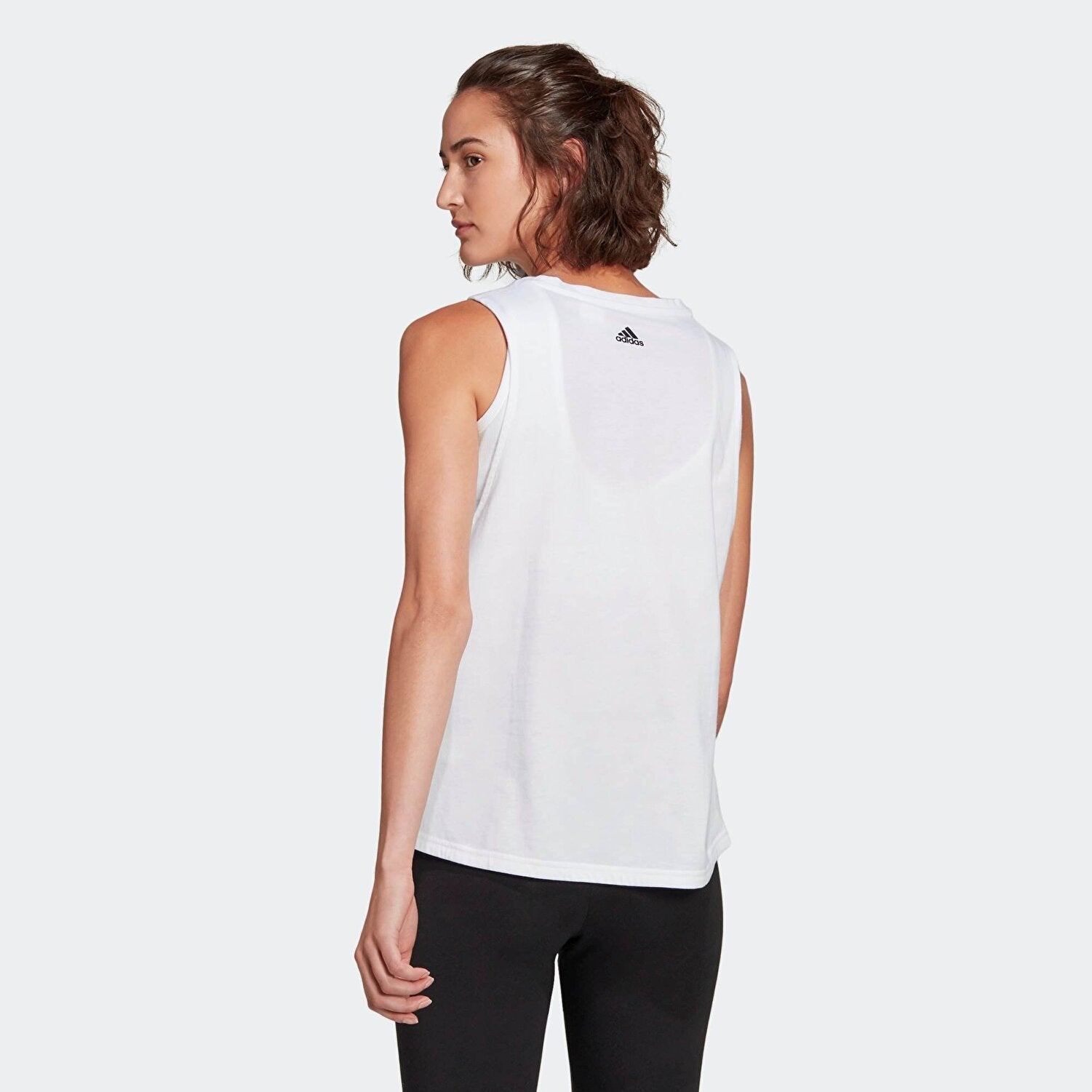 ADIDAS ESSENTIALS STACKED LOGO TANK TOP women